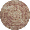 Piper Looms Mayfield Medallion AMF113 Canyon Machine Washable Area Rug Round Main Image