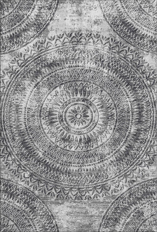 Piper Looms Mayfield Medallion AMF113 Gray Machine Washable Area Rug main image