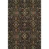 Piper Looms Mayfield Global AMF1130 Black Machine Washable Area Rug main image