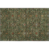 Piper Looms Mayfield Global AMF1130 Emerald Machine Washable Area Rug Scatter Main Image