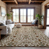 Piper Looms Mayfield Global AMF1130 Ivory Machine Washable Area Rug Lifestyle Image Feature