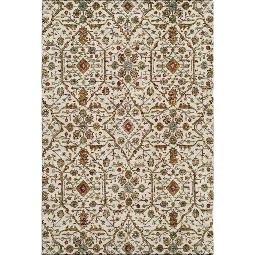 Piper Looms Mayfield Global AMF1130 Ivory Machine Washable Area Rug main image