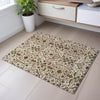 Piper Looms Mayfield Global AMF1130 Ivory Machine Washable Area Rug Scatter Lifestyle Image Feature