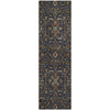 Piper Looms Mayfield Global AMF1130 Navy Machine Washable Area Rug Runner Main Image