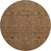 Piper Looms Mayfield Global AMF1130 Paprika Machine Washable Area Rug Round Main Image