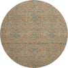 Piper Looms Mayfield Global AMF1131 Coral Machine Washable Area Rug Round Main Image