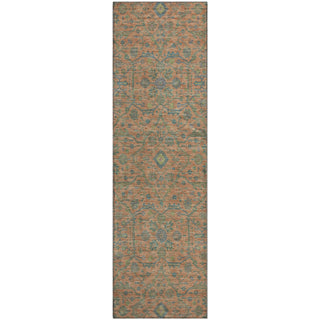 Piper Looms Mayfield Global AMF1131 Coral Machine Washable Area Rug Runner Main Image
