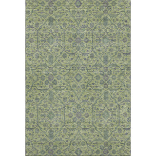 Piper Looms Mayfield Global AMF1131 Lime Machine Washable Area Rug main image