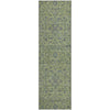Piper Looms Mayfield Global AMF1131 Lime Machine Washable Area Rug Runner Main Image