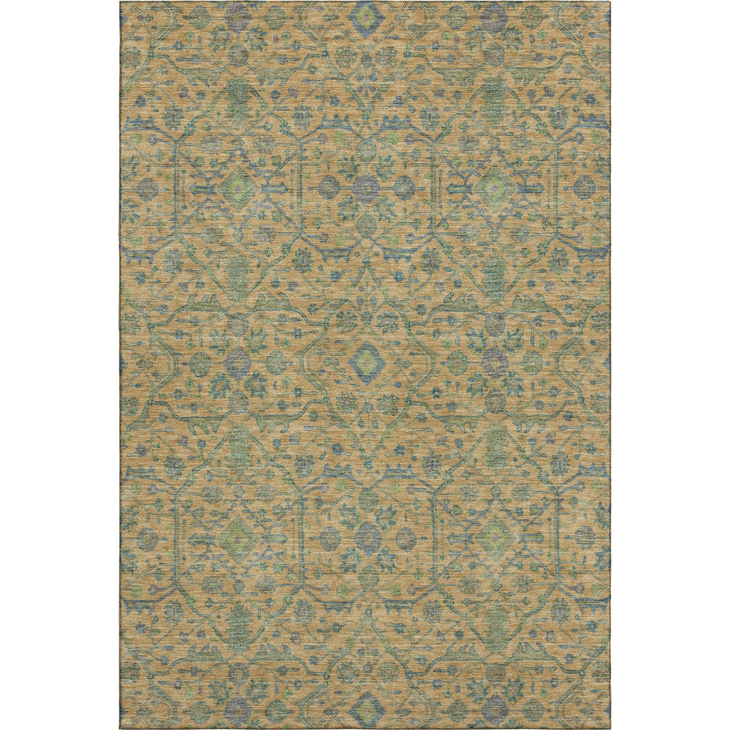 Piper Looms Mayfield Global AMF1131 Orange Machine Washable Area Rug main image