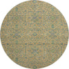 Piper Looms Mayfield Global AMF1131 Orange Machine Washable Area Rug Round Main Image