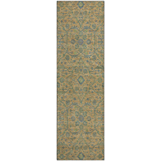Piper Looms Mayfield Global AMF1131 Orange Machine Washable Area Rug Runner Main Image