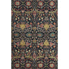 Piper Looms Mayfield Global AMF1132 Black Machine Washable Area Rug main image