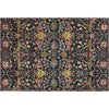 Piper Looms Mayfield Global AMF1132 Black Machine Washable Area Rug Scatter Main Image