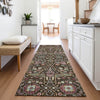 Piper Looms Mayfield Global AMF1132 Chocolate Machine Washable Area Rug Runner Lifestyle Image Feature