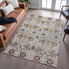 Piper Looms Mayfield Global AMF1132 Ivory Machine Washable Area Rug Lifestyle Image Feature