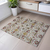 Piper Looms Mayfield Global AMF1132 Ivory Machine Washable Area Rug Scatter Lifestyle Image Feature