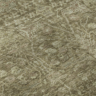 Piper Looms Mayfield Global AMF1133 Brown Machine Washable Area Rug Swatch Image