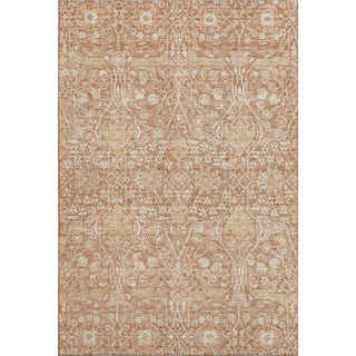 Piper Looms Mayfield Global AMF1133 Coral Machine Washable Area Rug main image