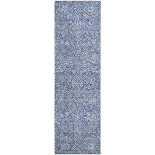 Piper Looms Mayfield Global AMF1133 Denim Machine Washable Area Rug Runner Main Image
