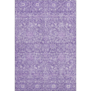 Piper Looms Mayfield Global AMF1133 Plum Machine Washable Area Rug main image