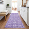 Piper Looms Mayfield Global AMF1133 Plum Machine Washable Area Rug Runner Lifestyle Image Feature