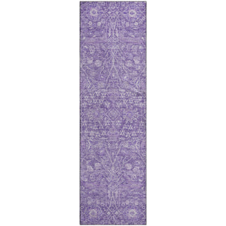Piper Looms Mayfield Global AMF1133 Plum Machine Washable Area Rug Runner Main Image