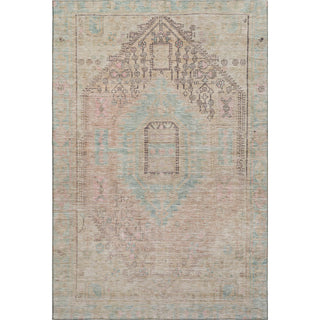Piper Looms Mayfield Global AMF1134 Pink Machine Washable Area Rug main image