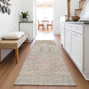 Piper Looms Mayfield Global AMF1134 Pink Machine Washable Area Rug Runner Lifestyle Image Feature