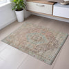 Piper Looms Mayfield Global AMF1134 Pink Machine Washable Area Rug Scatter Lifestyle Image Feature