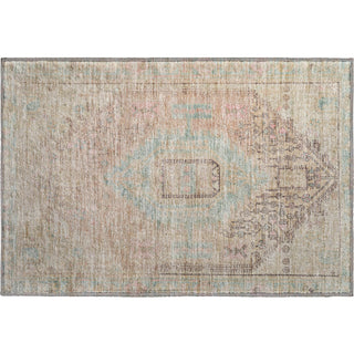 Piper Looms Mayfield Global AMF1134 Pink Machine Washable Area Rug Scatter Main Image
