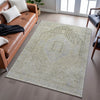 Piper Looms Mayfield Global AMF1134 Taupe Machine Washable Area Rug Lifestyle Image Feature
