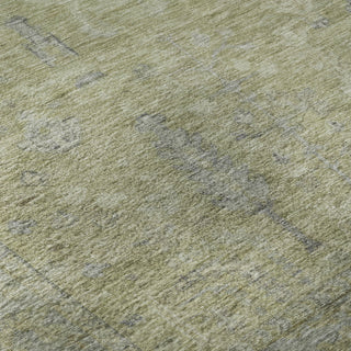 Piper Looms Mayfield Global AMF1135 Aloe Machine Washable Area Rug Swatch Image