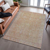 Piper Looms Mayfield Global AMF1135 Coral Machine Washable Area Rug Lifestyle Image Feature