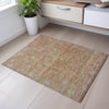 Piper Looms Mayfield Global AMF1135 Coral Machine Washable Area Rug Scatter Lifestyle Image Feature