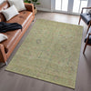 Piper Looms Mayfield Global AMF1136 Aloe Machine Washable Area Rug Lifestyle Image Feature