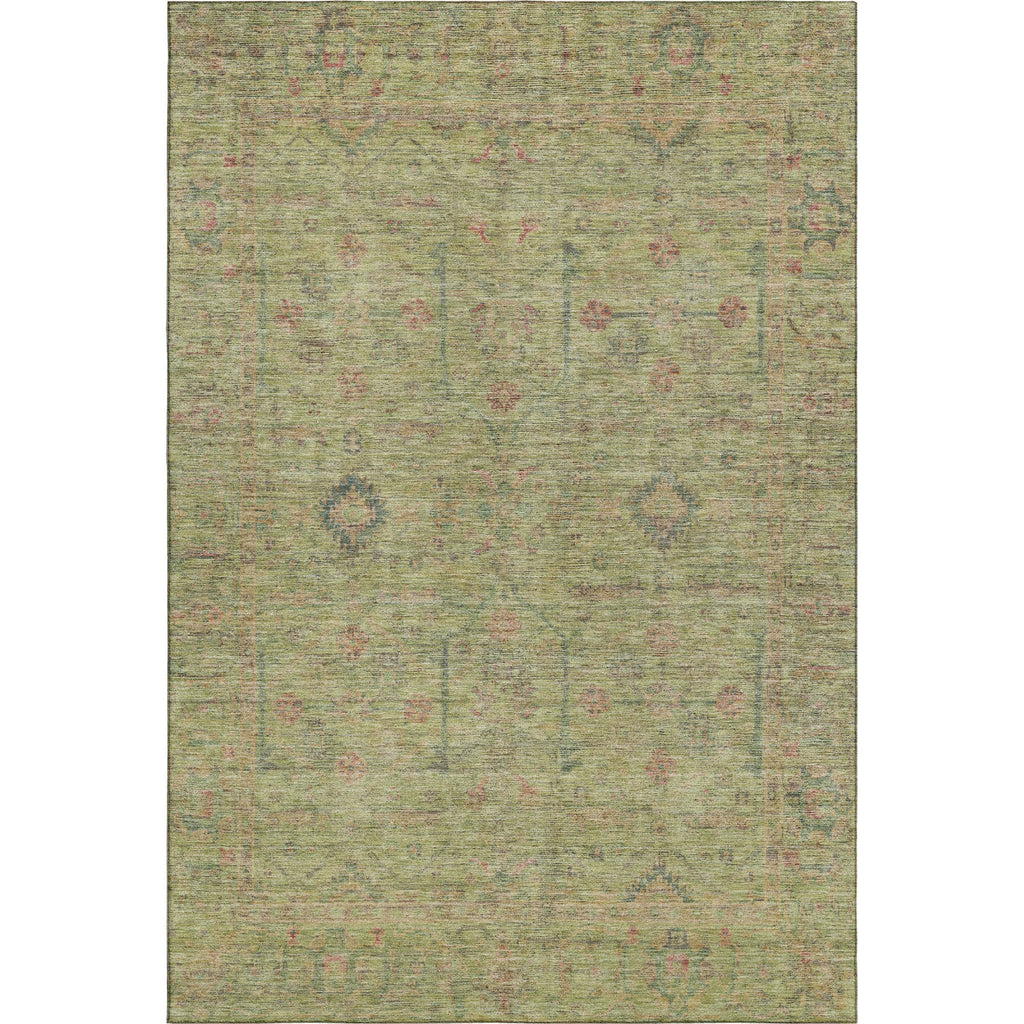 Piper Looms Mayfield Global AMF1136 Aloe Machine Washable Area Rug main image