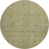 Piper Looms Mayfield Global AMF1136 Aloe Machine Washable Area Rug Round Main Image