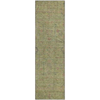 Piper Looms Mayfield Global AMF1136 Aloe Machine Washable Area Rug Runner Main Image