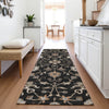 Piper Looms Mayfield Global AMF1137 Black Machine Washable Area Rug Runner Lifestyle Image Feature