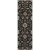 Piper Looms Mayfield Global AMF1137 Black Machine Washable Area Rug Runner Main Image