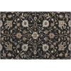 Piper Looms Mayfield Global AMF1137 Black Machine Washable Area Rug Scatter Main Image
