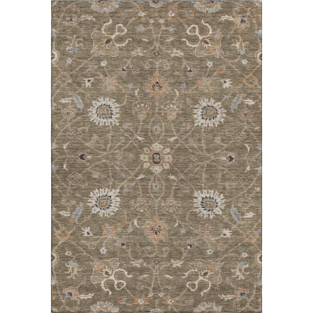 Piper Looms Mayfield Global AMF1137 Brown Machine Washable Area Rug main image