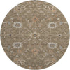 Piper Looms Mayfield Global AMF1137 Brown Machine Washable Area Rug Round Main Image