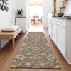 Piper Looms Mayfield Global AMF1137 Brown Machine Washable Area Rug Runner Lifestyle Image Feature