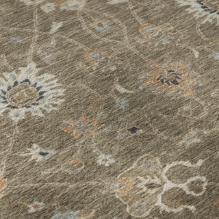 Piper Looms Mayfield Global AMF1137 Brown Machine Washable Area Rug Swatch Image