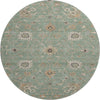 Piper Looms Mayfield Global AMF1137 Cactus Machine Washable Area Rug Round Main Image