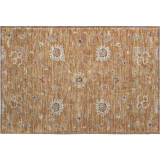 Piper Looms Mayfield Global AMF1137 Copper Machine Washable Area Rug Scatter Main Image