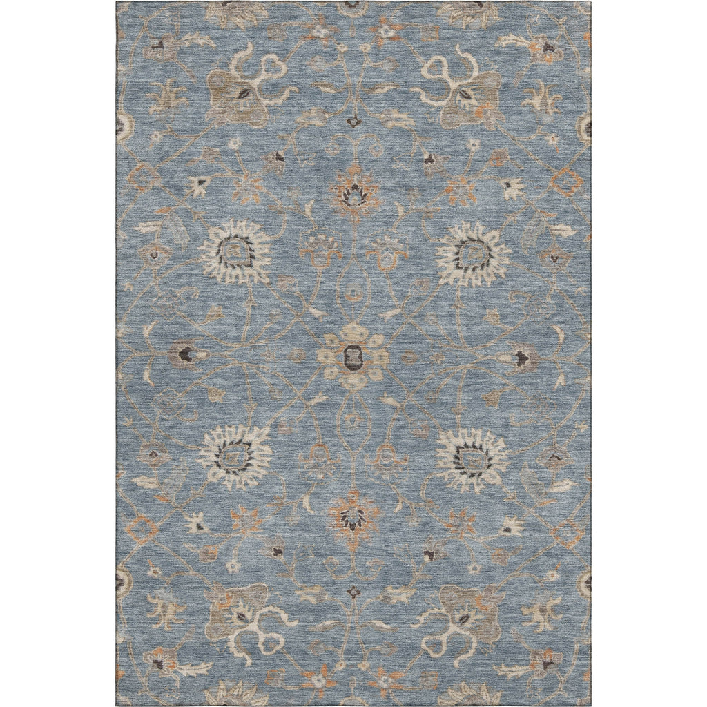 Piper Looms Mayfield Global AMF1137 Denim Machine Washable Area Rug main image
