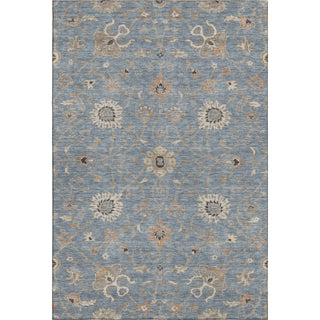 Piper Looms Mayfield Global AMF1137 Denim Machine Washable Area Rug main image